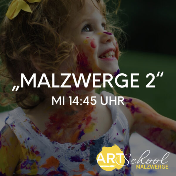 Kurs „Malzwerge 2“ am Mi 14:45-15:45 Uhr | 3-4 J.