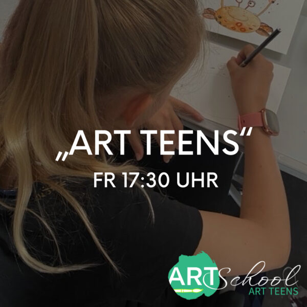 +++Nur noch 3 Plätze+++ Art School Class "Art Teens" Kurs am Fr 17:30-18:45 Uhr | ab 10 J.