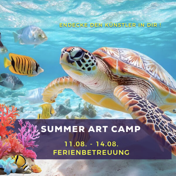 URBAN ART KIDS "Sommer Kreativ Camp" von Mo 11.08. - Do 14.08.25 ab 10:00 Uhr