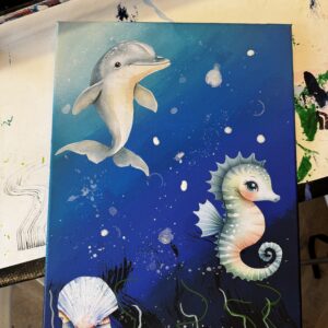 KIDS ART TO GO "Under the Sea" am Do 07.08. um 10:00 Uhr