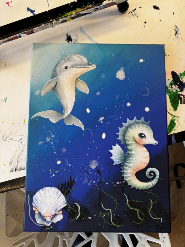 KIDS ART TO GO "Under the Sea" am Do 07.08. um 10:00 Uhr