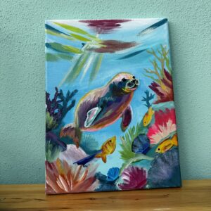 KIDS ART TO GO "Colorful Sea" am Fr 26.09. & Mi 01.10. um 16:00 Uhr
