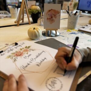 HANDLETTERING Basic-Kurs "Herbstspaziergang“ am So 08.11.26 um 13:30 Uhr