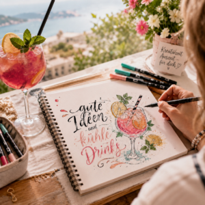HANDLETTERING Basic-Kurs "Sommerspritztour“ am So 21.06.26 um 13:30 Uhr