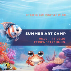 URBAN ART KIDS "Kreatives Sommer Camp" von Di 08.09. - Fr 11.09.26