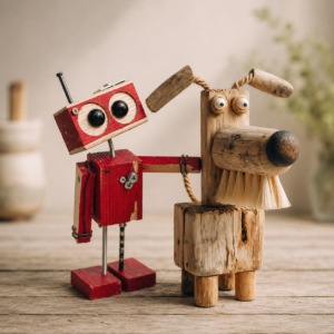 HOLZWERKSTATT Workshop "Lieblingstiere & Roboter" am Sa 08.08. um 10:00 Uhr